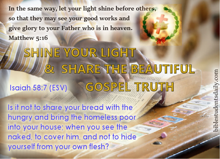 SHINE AND SHARE -WITH ADDRESS